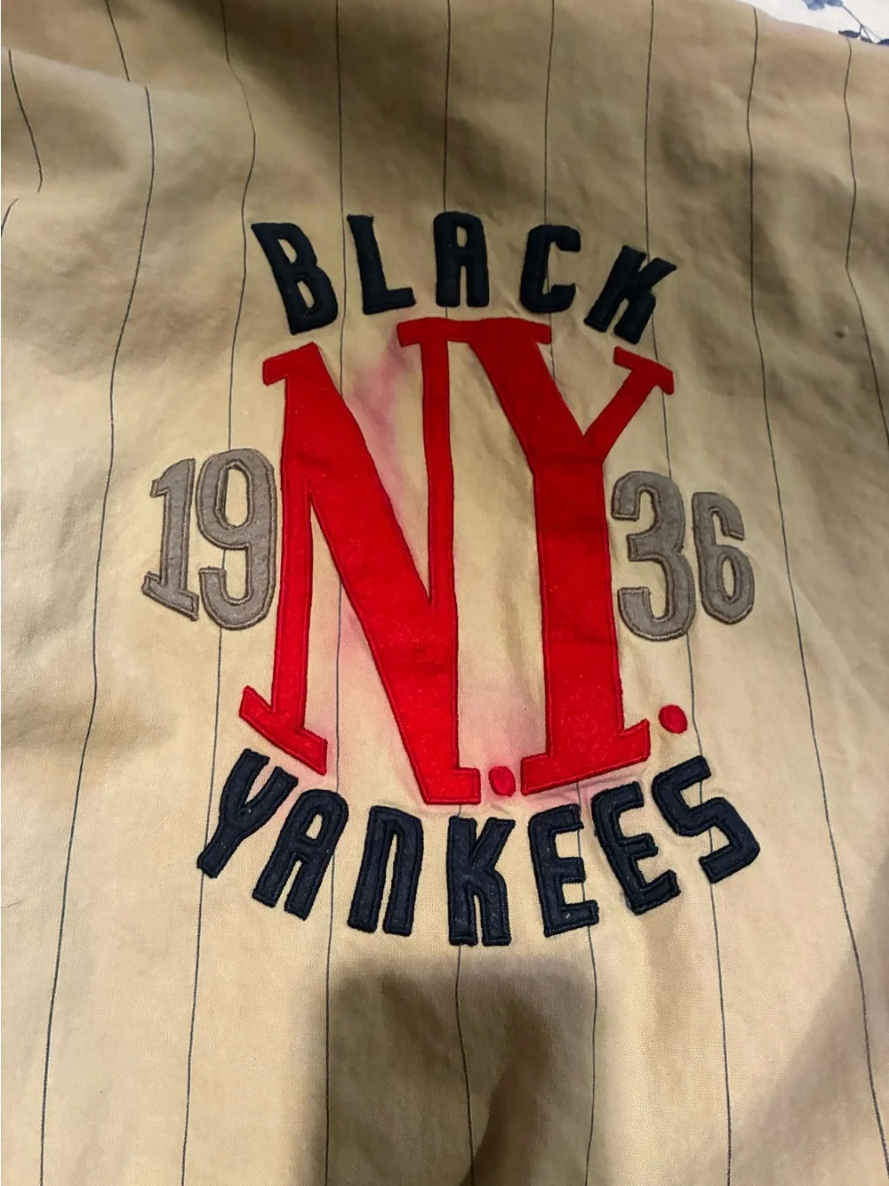 New York Yankees cream baseball